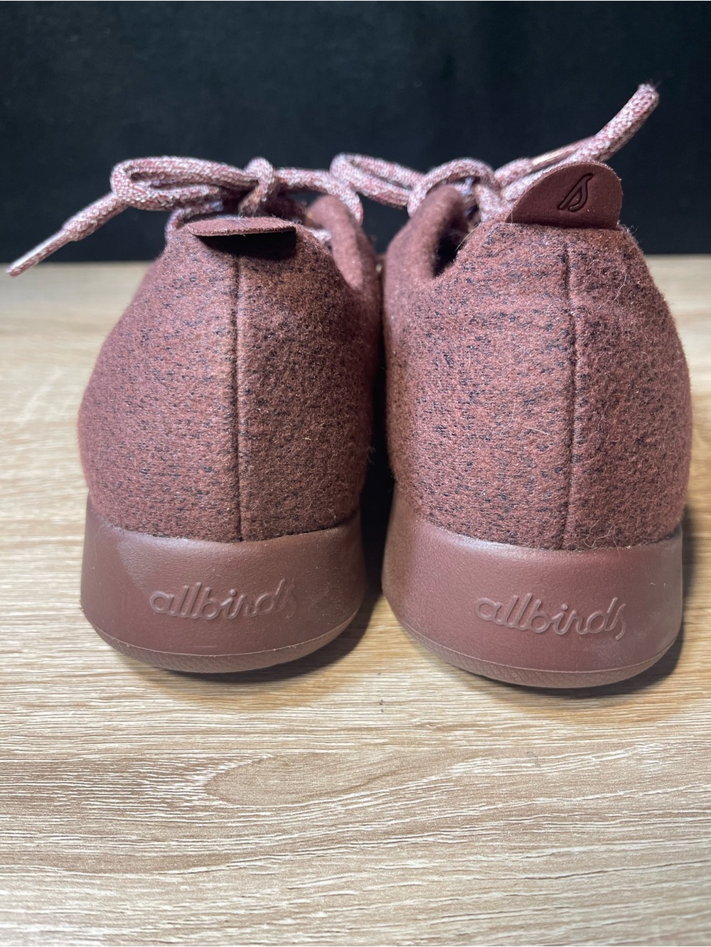 Allbirds Maroon marina Wool Lace-Up Sneakers - Picture 4 of 10